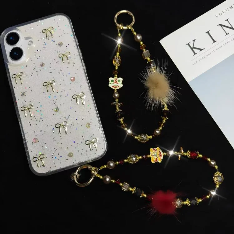 SYA0028153_B3.webp Lion Awakening Hairball Mobile Phone Chain - Image 4