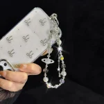 Cosmic Star Color Pearl Phone Chain - Image 6