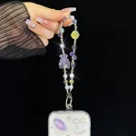 Cartoon Tide Baby Crystal Mobile Phone Chain - Image 6