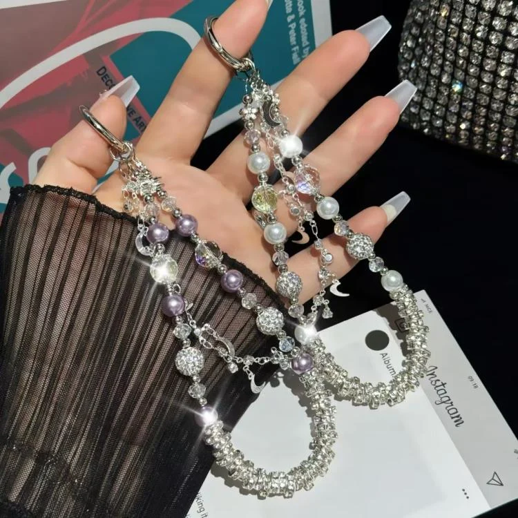 SYA0028183_B3.webp Clay Ball Crystal Beads Chain Mobile Phone Chain - Image 4