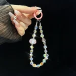 Super Flash Crystal Lantern Square Phone Chain - Image 6