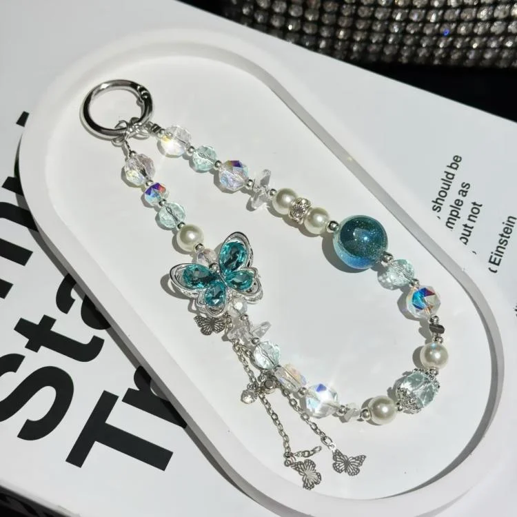 SYA0028225_B4.webp Alloy Rhinestone Butterfly Phone Chain - Image 5