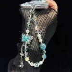 Alloy Rhinestone Butterfly Phone Chain - Image 8