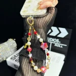 Starry Sky Beads Pentagram Mobile Phone Chain - Image 8