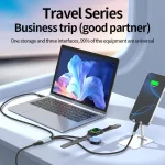 100W PD Fast Charging Date Cable for Phone and Watch, 1.2m 2-in-3, 2m 2-in-3, 1.2m 2-in-2, 2m 2-in-2 - Image 5