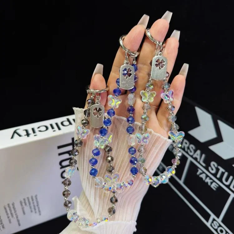 SYA0028340_B4.webp Tag Butterfly Crystal Beaded Phone Chain - Image 5