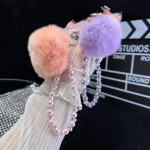 Hairball Chain Pendant Phone Chain - Image 6