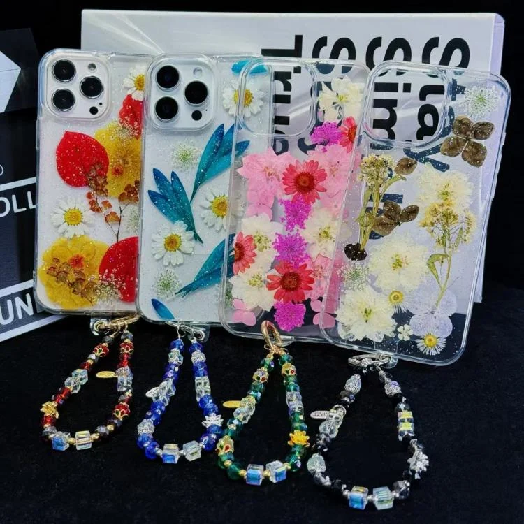 SYA0028343_B2.webp Alloy Zhaofu Crystal Beaded Phone Chain - Image 3