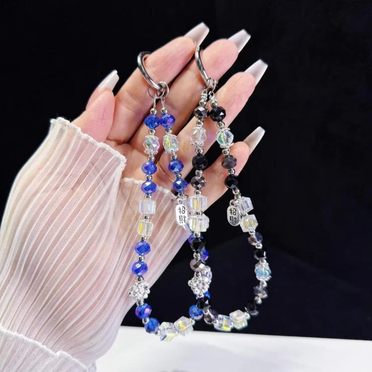 SYA0028343_B4.webp Alloy Zhaofu Crystal Beaded Phone Chain - Image 5