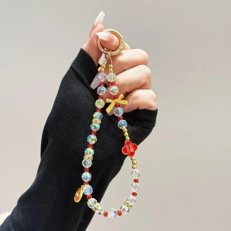 SYA0028345_B3.webp Fortune Red Crystal Phone Chain, Lucky Cat, God Of Wealth, Fu Word - Image 4