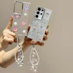 Tulip Butterfly Crystal Phone Chain - Image 4