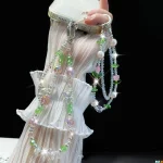 Tulip Butterfly Crystal Phone Chain - Image 8