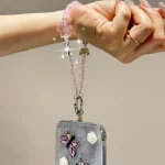 Bamboo Silver Butterfly Phone Chain - Image 8