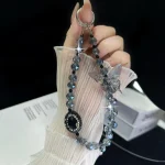 Heavy Industry Diamond-Rncrusted Sparkle Retro Phone Chain - Image 4