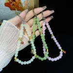 Peace And Joy Beaded Mobile Phone Chain - Image 2