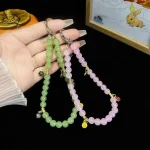 Peace And Joy Beaded Mobile Phone Chain - Image 5