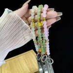 Peace And Joy Beaded Mobile Phone Chain - Image 6