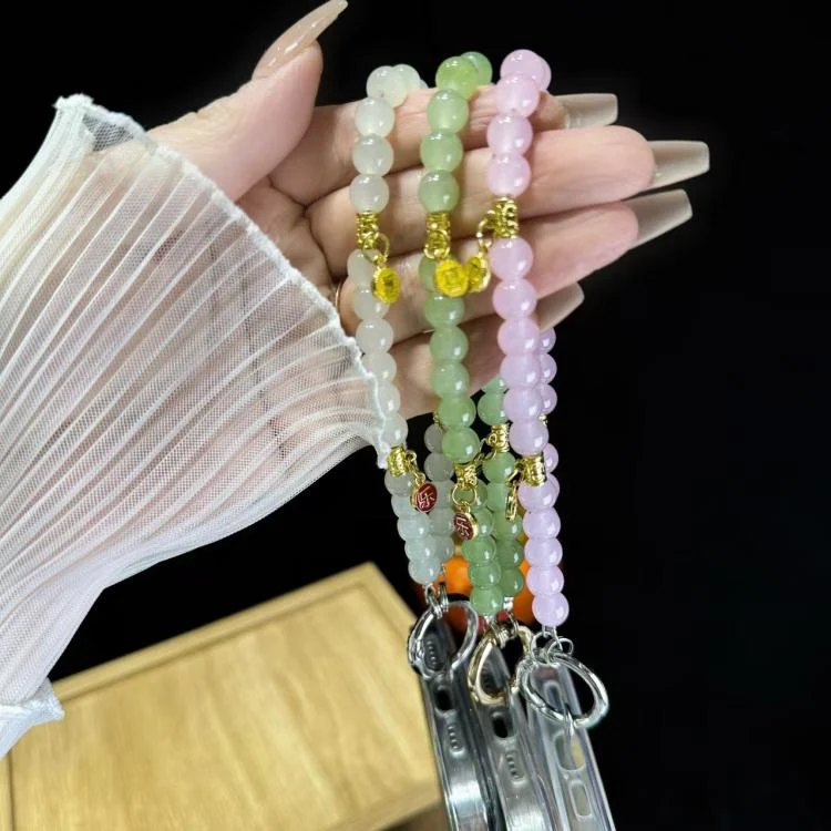 SYA0028383_B5.webp Peace And Joy Beaded Mobile Phone Chain - Image 6