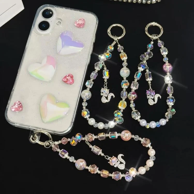 SYA0028430_B2.webp Fox Pendant Crystal Beads Mobile Phone Chain - Image 3