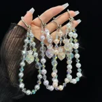 Small Crown Tassel Phone Chain - Image 2