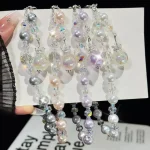 Small Crown Tassel Phone Chain - Image 4