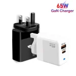 GaN PD 45W + QC3.0 USB Fully Compatible Protocol Charger for MacBook,UK Plug, UK Plug(, UK Plug - Image 2