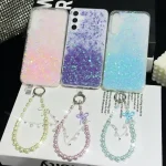 Bow Glass Pearl Mobile Phone Chain - Image 4