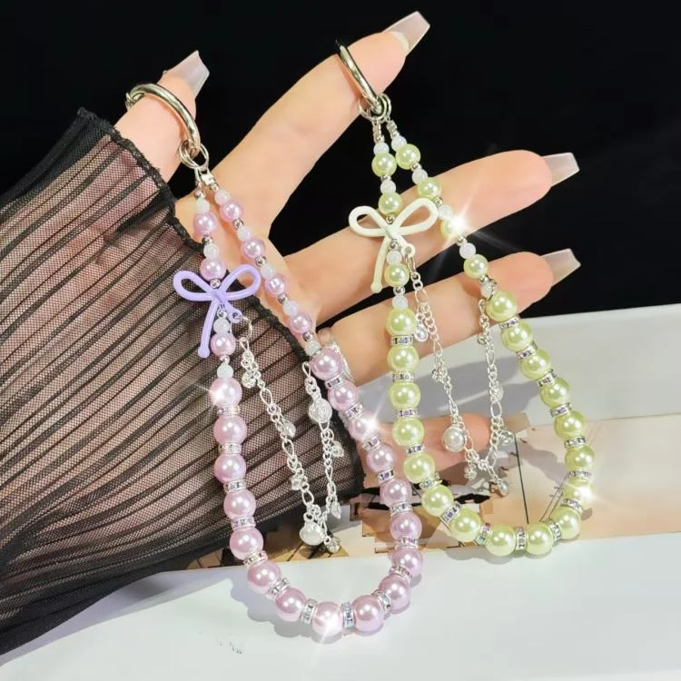 SYA0028551_B4.webp Bow Glass Pearl Mobile Phone Chain - Image 5