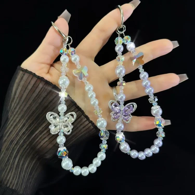 SYA0028554_B5.webp Tassel Pearl Double Butterfly Phone Chain - Image 6