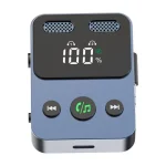 BR17 Bass Boost 2 In 1 Digital Display Bluetooth-Compatible Receiver Transmitter Audio Adapter - Image 2