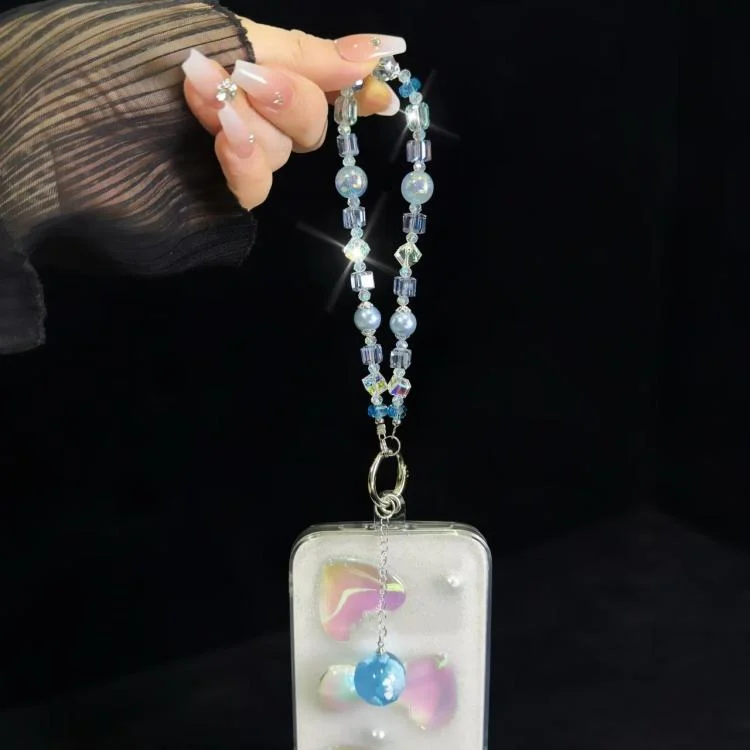SYA0028628_B3.webp Cloud Glow-In-The-Dark Bead Pendant Mobile Phone Chain - Image 4