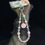 Cloud Glow-In-The-Dark Bead Pendant Mobile Phone Chain - Image 5
