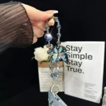 Three-Dimensional Nepalese Butterfly Mobile Phone Chain - Image 6