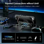 WAVLINK UHP3426 For Steam Deck Gigabit RJ45 100W PD Hub Adapter 6 in 1 Docking Station - Image 5