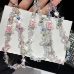 Rich Diamond Ball Crystal Mobile Phone Chain - Image 5
