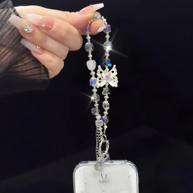 SYA0028920_B5.webp Three-Dimensional Butterfly Tassel Bead Crystal Bracelet - Image 6