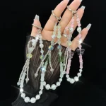 Slub Alloy Bow Mobile Phone String Chain - Image 2