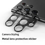 Kalebol Metal Hollow Lens Protection Ring, For Samsung Galaxy S24 Ultra 5G, For Samsung Galaxy S24+ 5G - Image 2