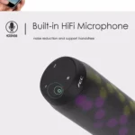 AEC BQ615 PRO Colorful LED Wireless HiFi Stereo Speaker, Combines Bluetooth + TF card player + FM radio + AUX + NFC - Image 15