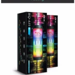 AEC BQ615 PRO Colorful LED Wireless HiFi Stereo Speaker, Combines Bluetooth + TF card player + FM radio + AUX + NFC - Image 21