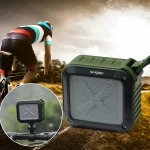 W-KING S7 Mini Wireless Waterproof Loudspeaker With TF/FM/AUX/NFC Bluetooth Bike Speaker, black, Orange, blue, Army Green - Image 6