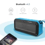 W-KING S20 Loundspeakers IPX6 Waterproof Bluetooth Speaker Portable NFC Bluetooth Speaker For Outdoors/Shower/BIcycle FM Radio - Image 7
