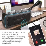 Portable Bluetooth Speaker Super Bass Stereo Wireless Speakers Support IP66 Waterproof Emergency Charging Handsfree TF - Image 6