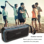 Portable Bluetooth Speaker Super Bass Stereo Wireless Speakers Support IP66 Waterproof Emergency Charging Handsfree TF - Image 7