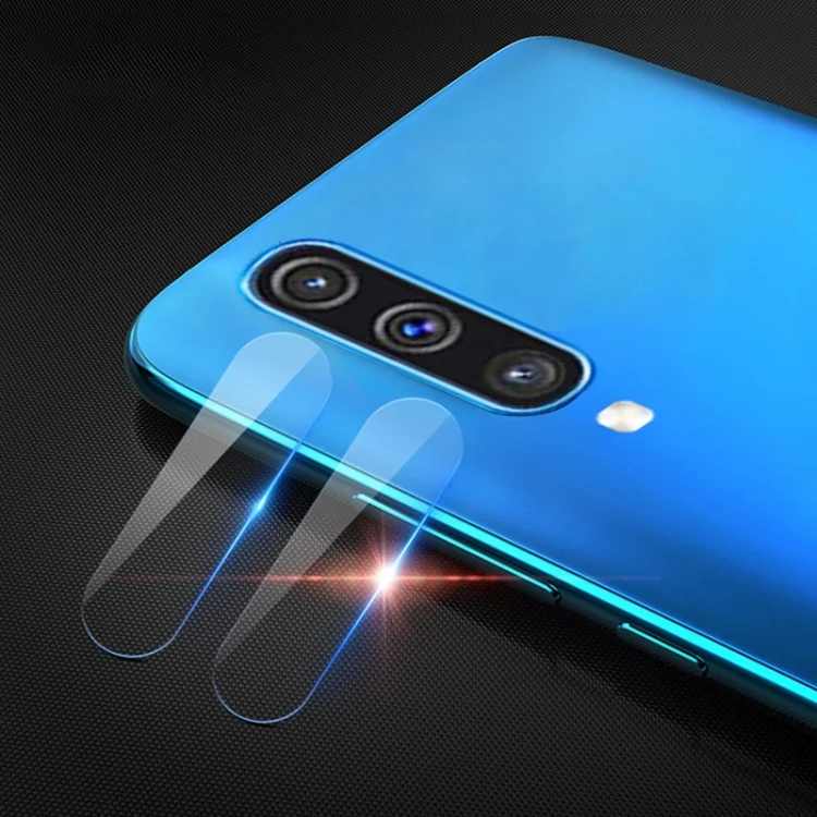 2PCS mocolo 0.15mm 9H 2.5D Round Edge Rear Camera Lens Tempered Glass Film for, Galaxy A50, Galaxy A70