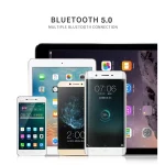 DM-22 Magnetic Bluetooth Earphone DM-22 Neckband Sport headset with Mic Wireless Handsfree Earphoness - Image 14