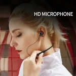 DM-22 Magnetic Bluetooth Earphone DM-22 Neckband Sport headset with Mic Wireless Handsfree Earphoness - Image 15