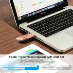 Richwell DXZ65 USB Flash Disk 32G 3 in 1 Micro USB + 8 Pin + USB 3.0 Compatible IPhone & IOS - Image 6