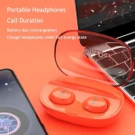 OneDer W12 Wireless Earphone with Waterproof IPX5 HD Stereo Sound TWS Bluetooth Earphone - Image 7