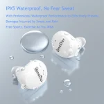 OneDer W12 Wireless Earphone with Waterproof IPX5 HD Stereo Sound TWS Bluetooth Earphone - Image 9